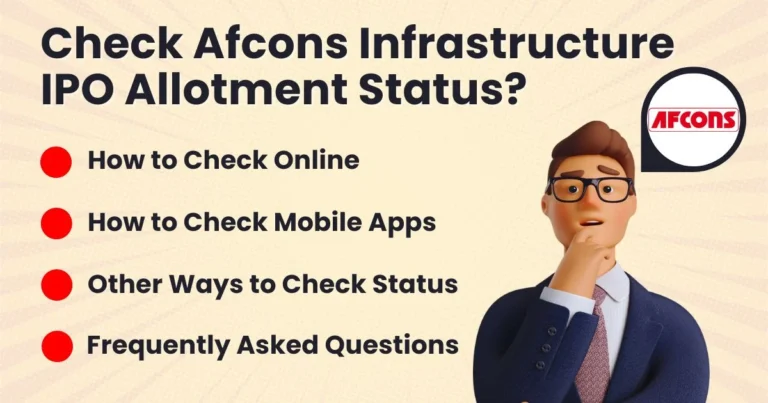 Afcons Infrastructure IPO Allotment Status