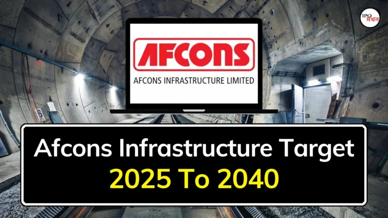 afcons infrastructure share price target