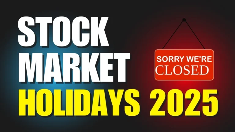 stock market holidays 2025