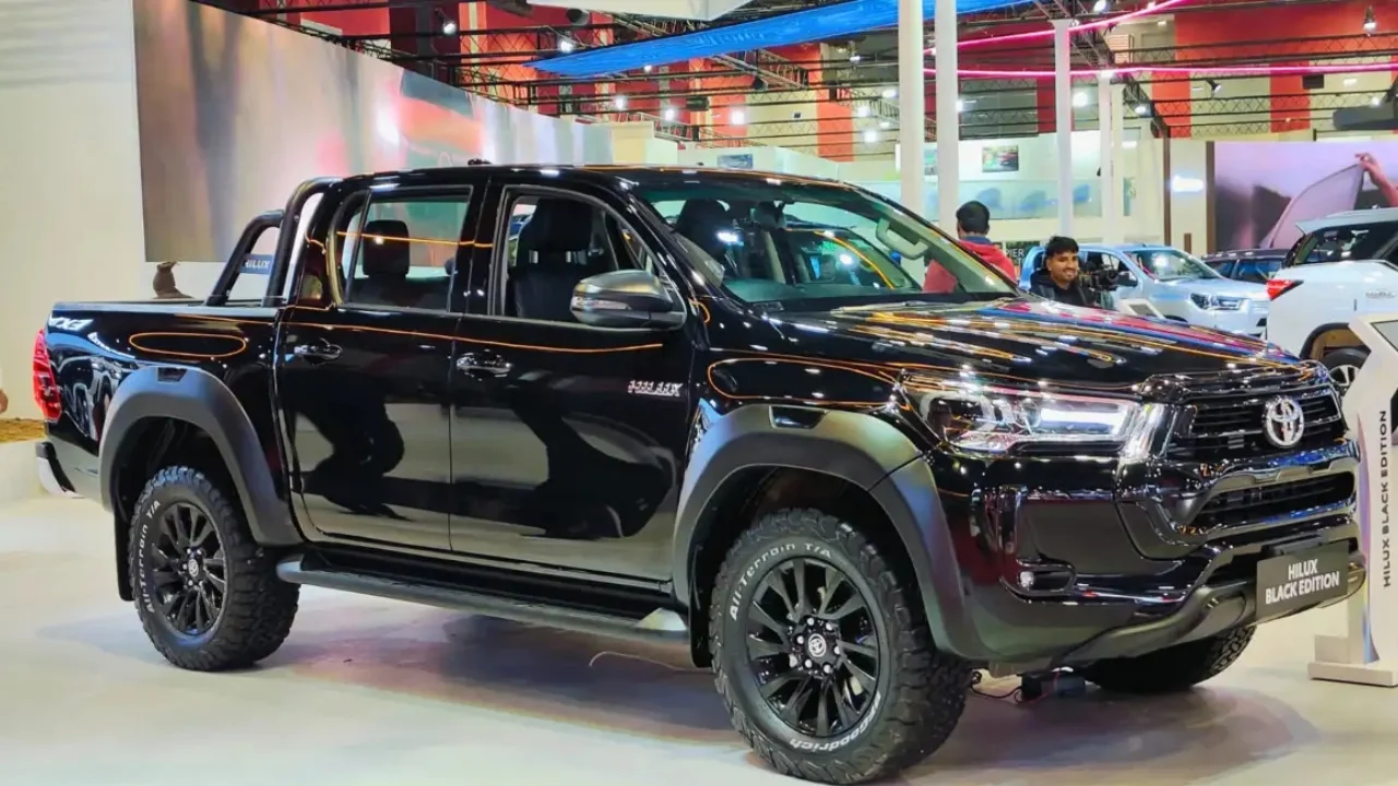 toyota hilux black edition revealed