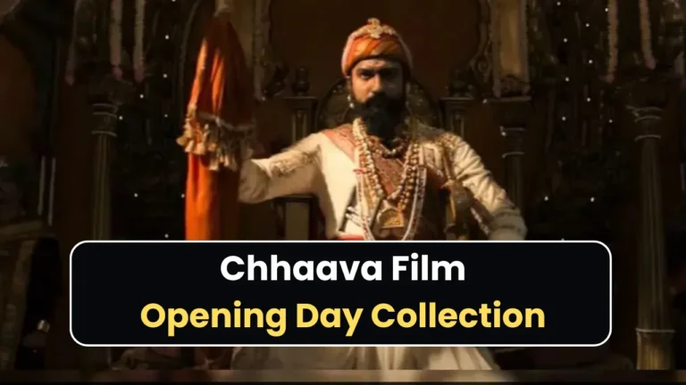 chhaava film 1st day box office collection breakdown