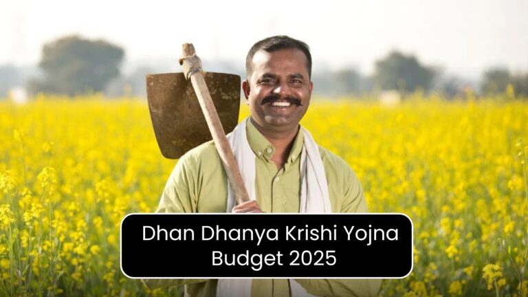 dhan dhanya krishi yojna in budget 2025